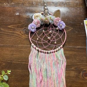 Girls unicorn dream catcher